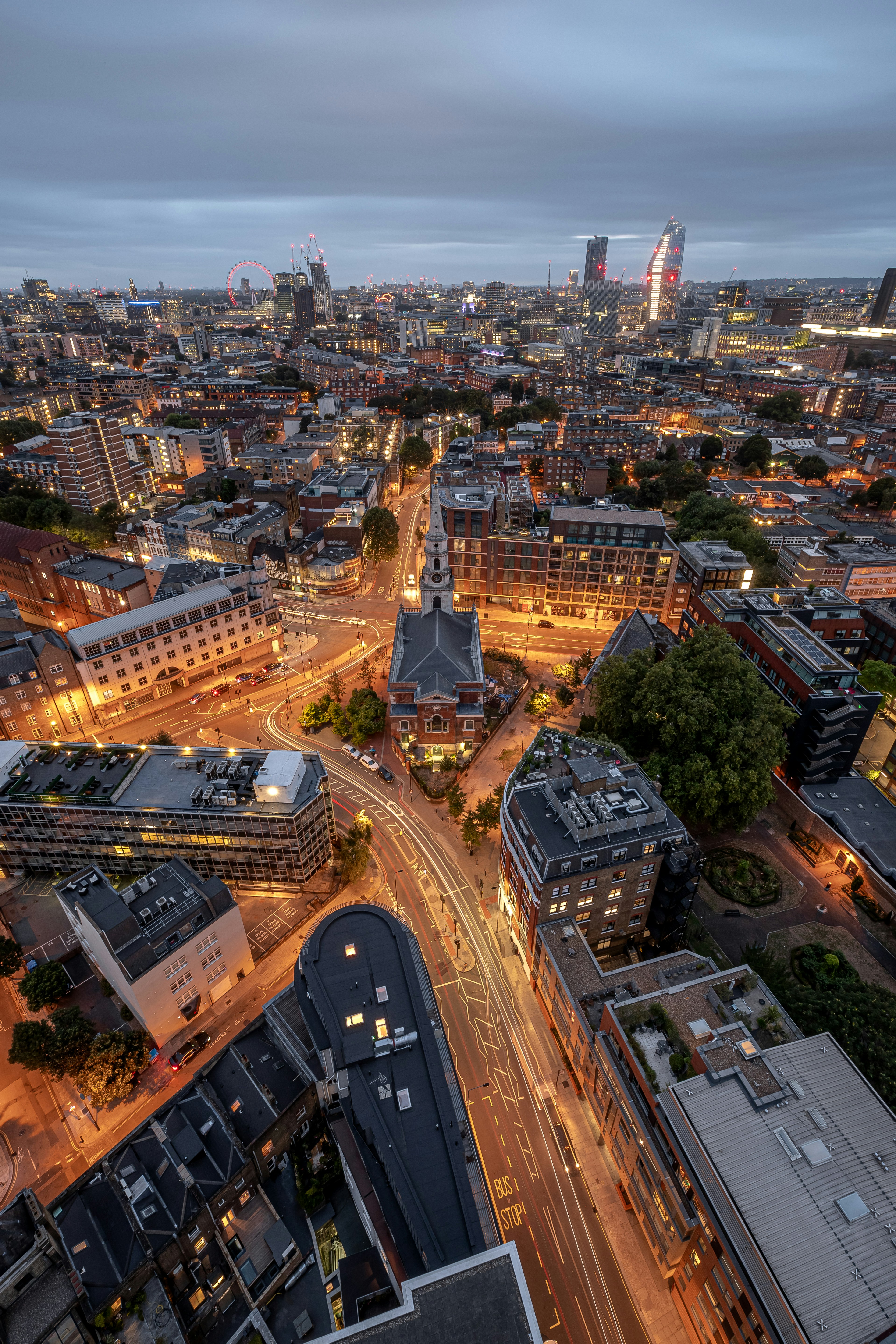 London Dusk Cityscape