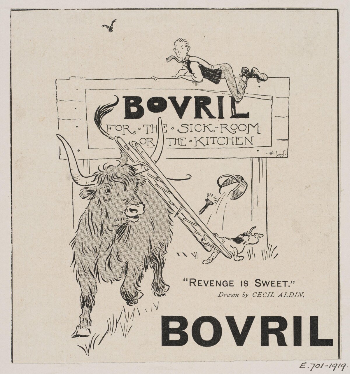 Vintage Bovril Advertisement