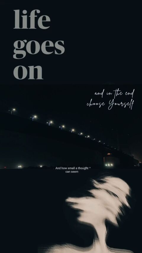 Life Goes On Motivational Quote