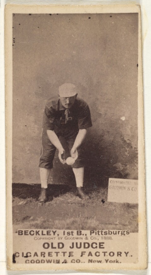 1888 Old Judge Baseball Cigarette Card