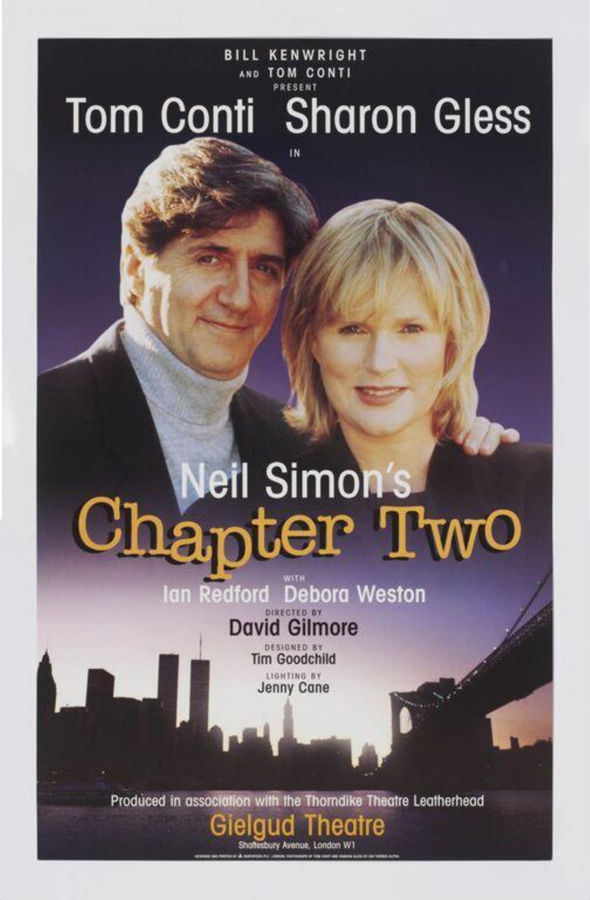 Chapter Two Theatre Play Poster