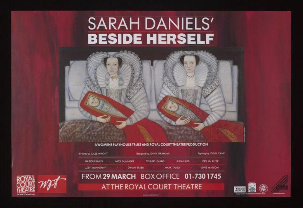 Beside Herself Theatre Poster