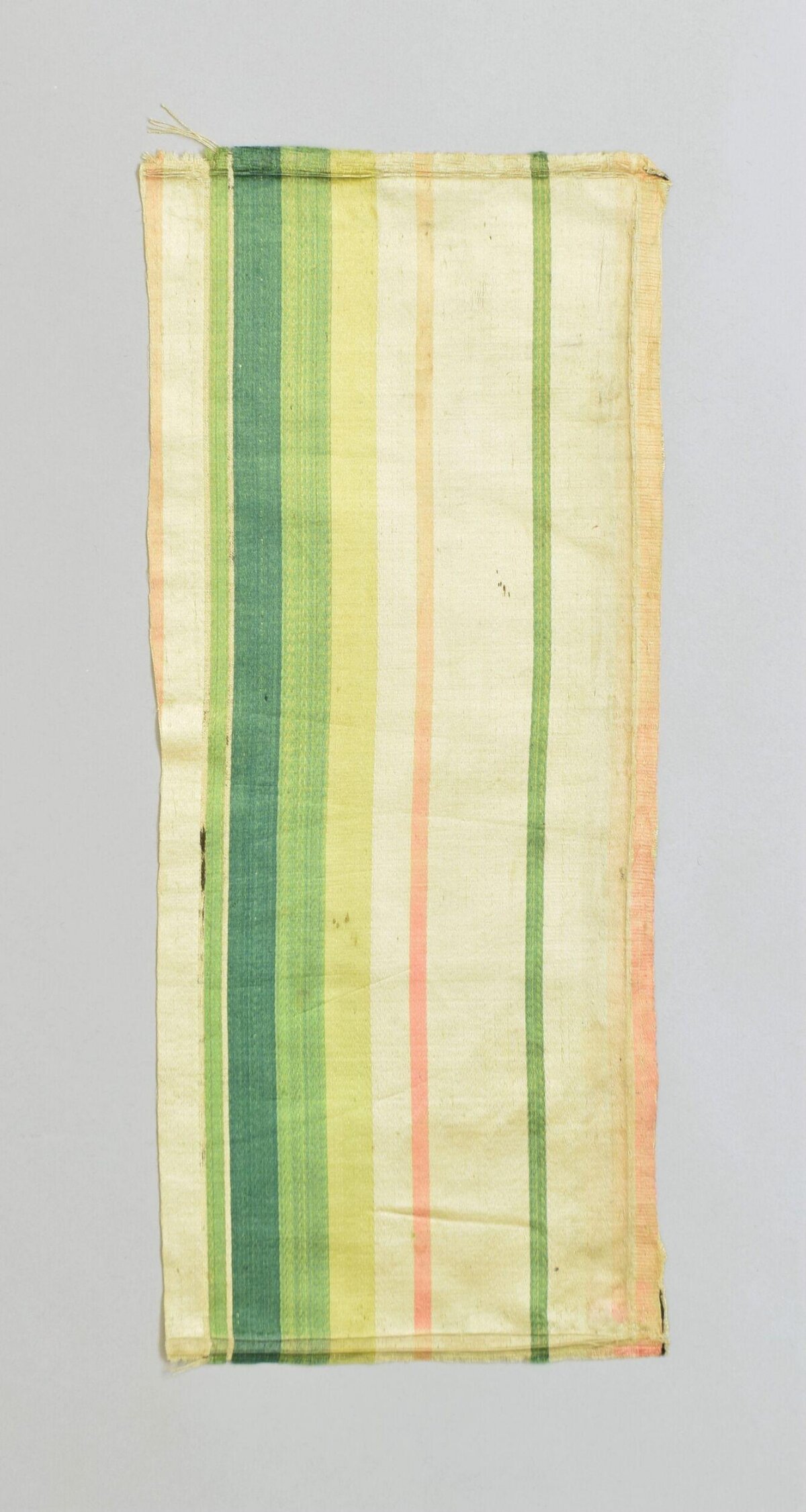 Vintage Vertical Stripe Textile Sample