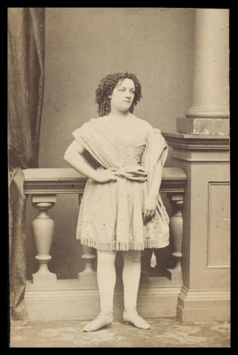 Vintage Studio Portrait of Woman