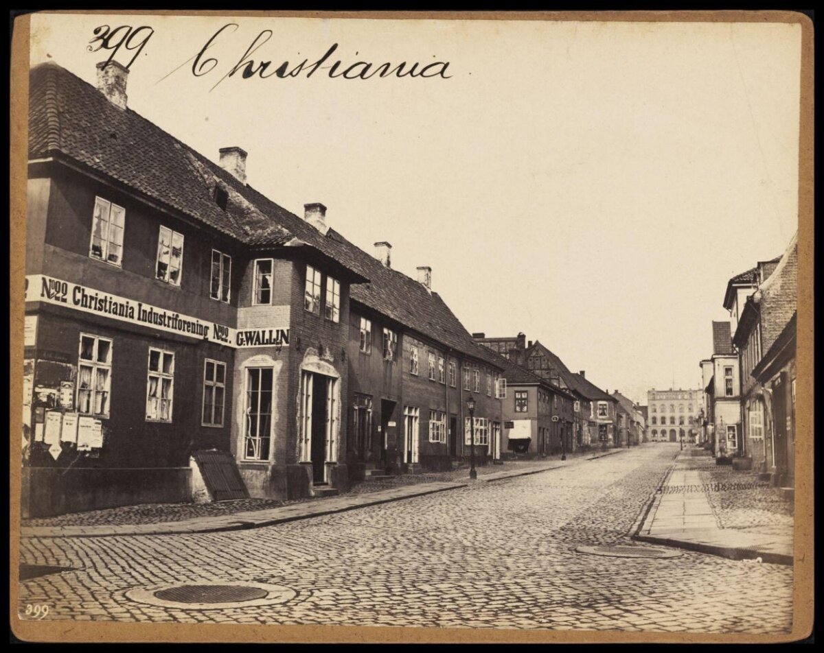Vintage Street View of Christiania