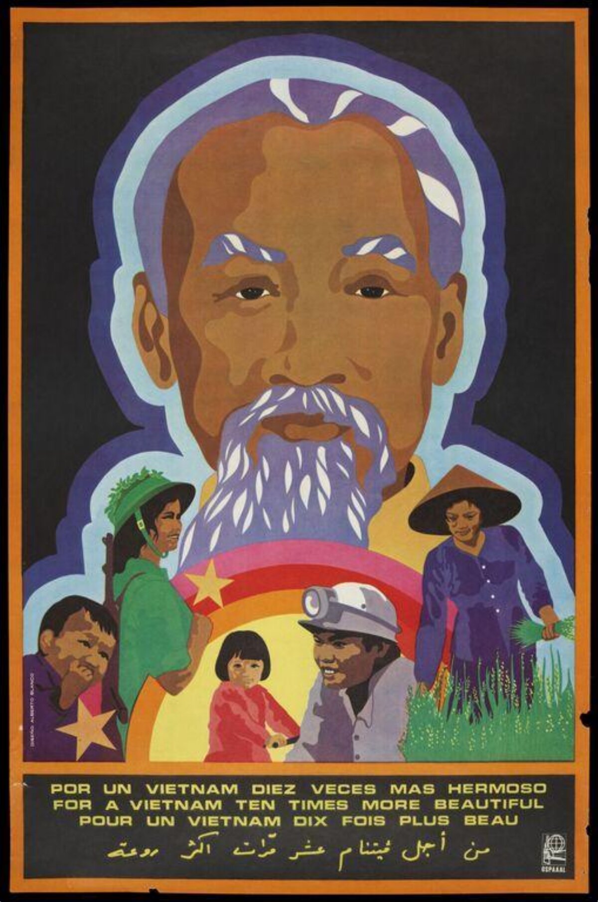 Vietnam Support Propaganda Poster