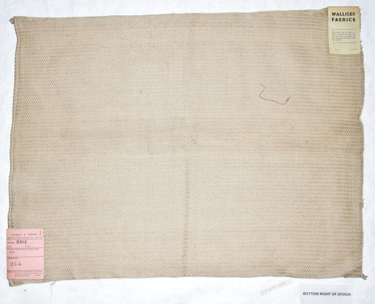 Vintage American Fabric Swatch