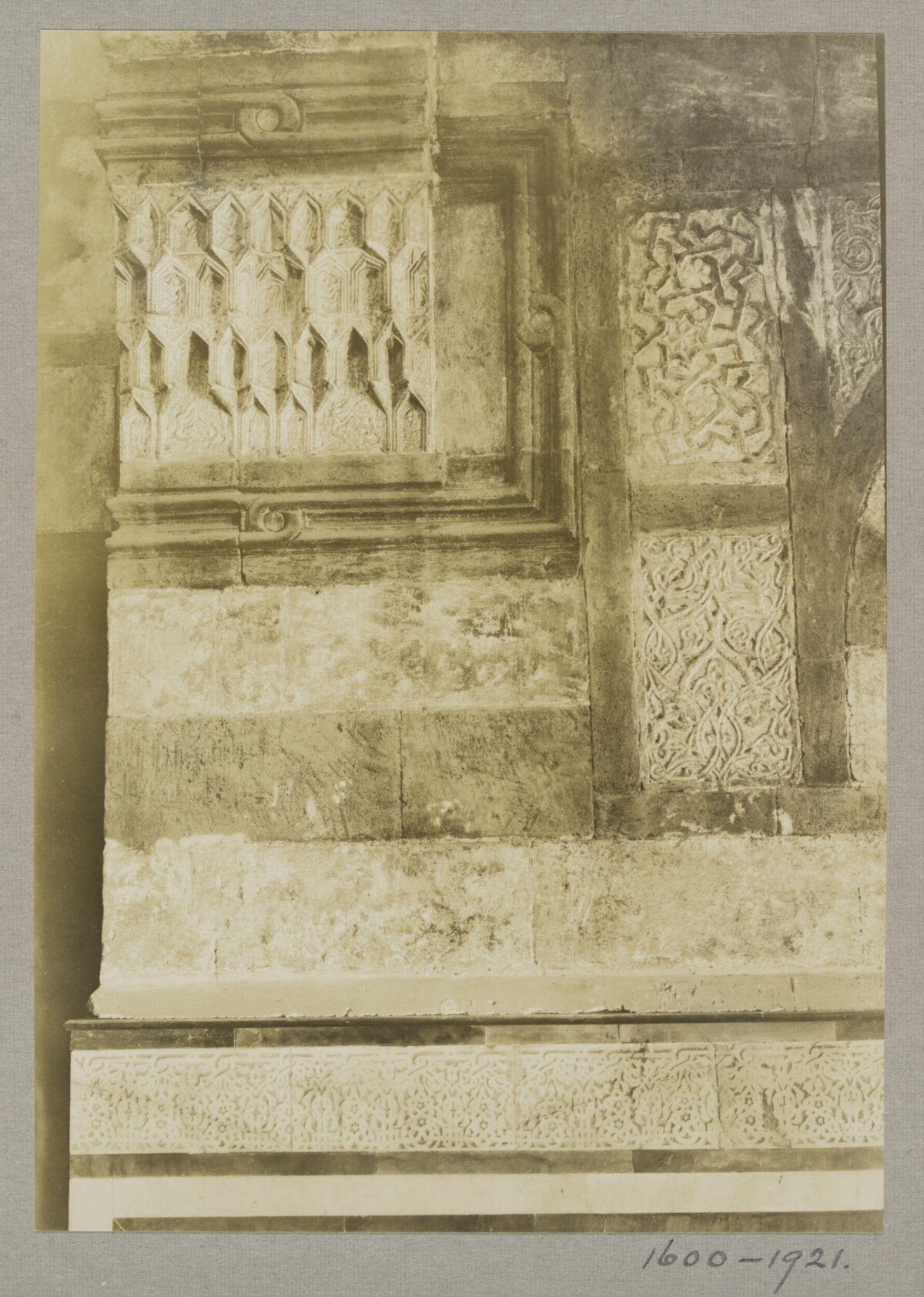 Carved Stone Architectural Wall Details
