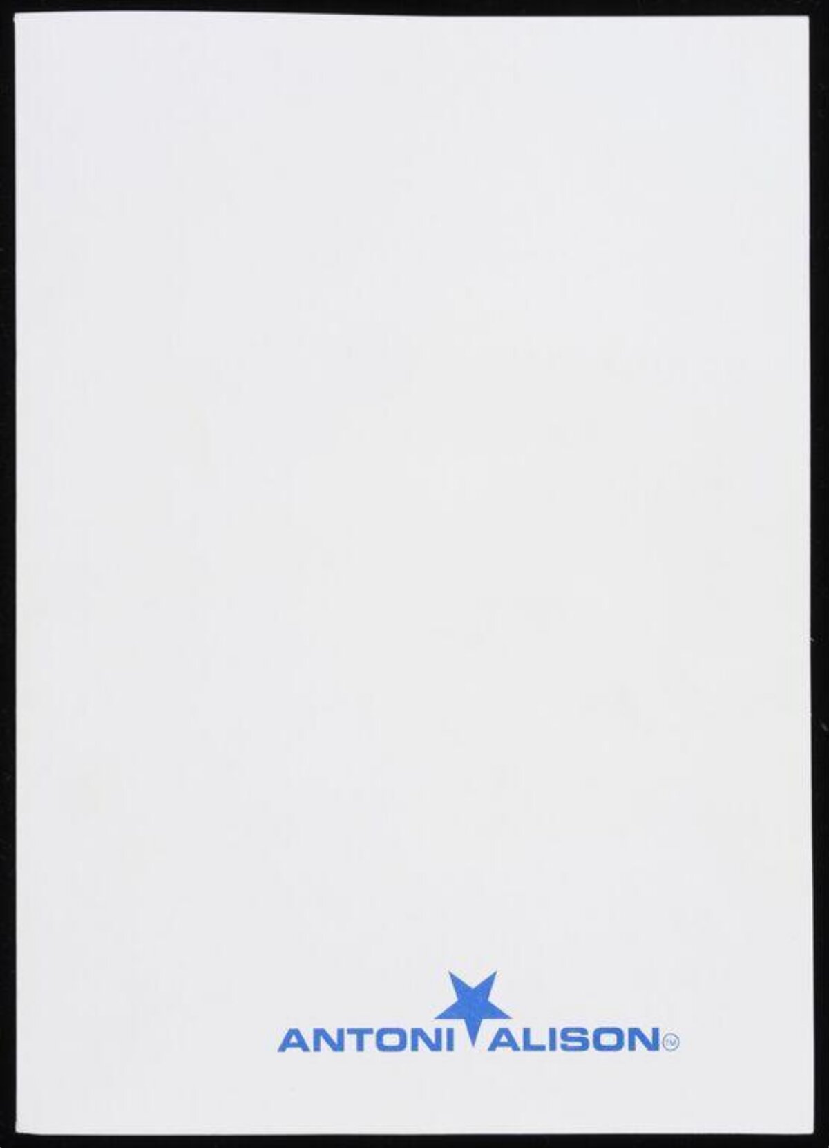 Antoni Alison Blank Stationery