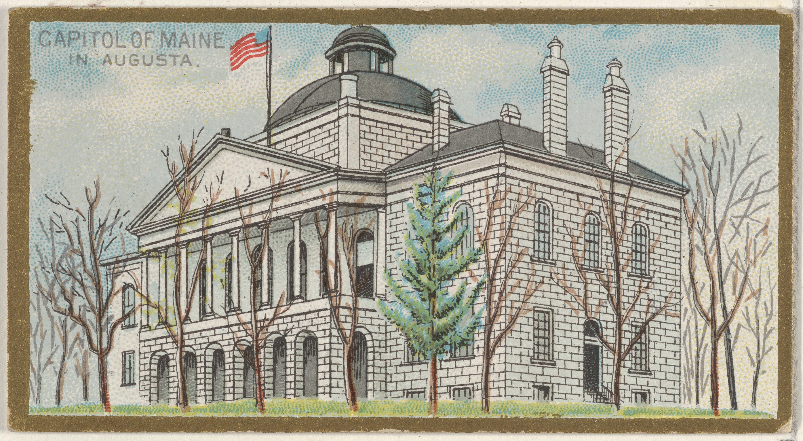 Maine State Capitol in Augusta