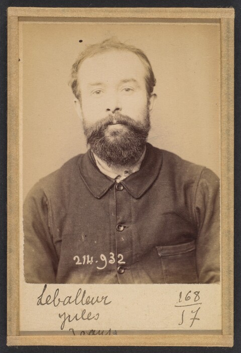 Vintage Portrait of Jules Deballeur