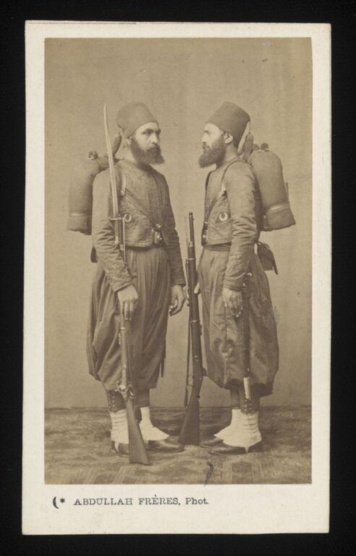 Two 19th Century Ottoman Soldiers