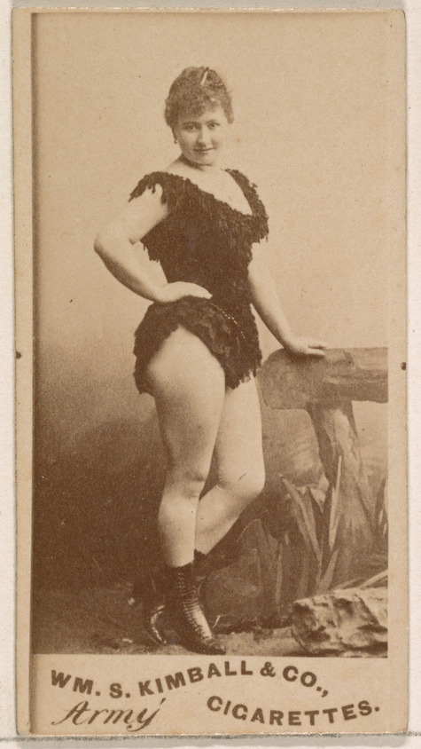 Vintage Kimball Cigarette Card Actress Portrait