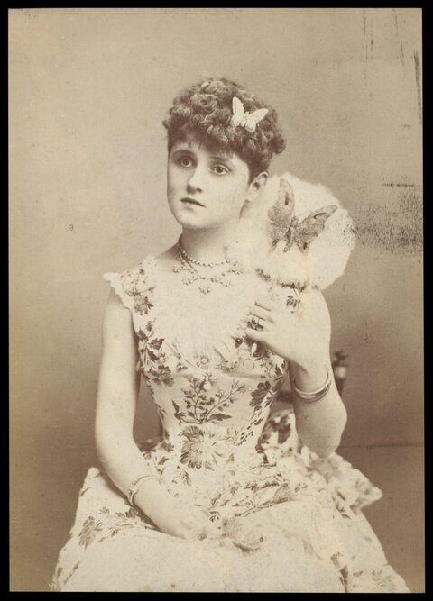 Vintage Portrait of Victorian Woman