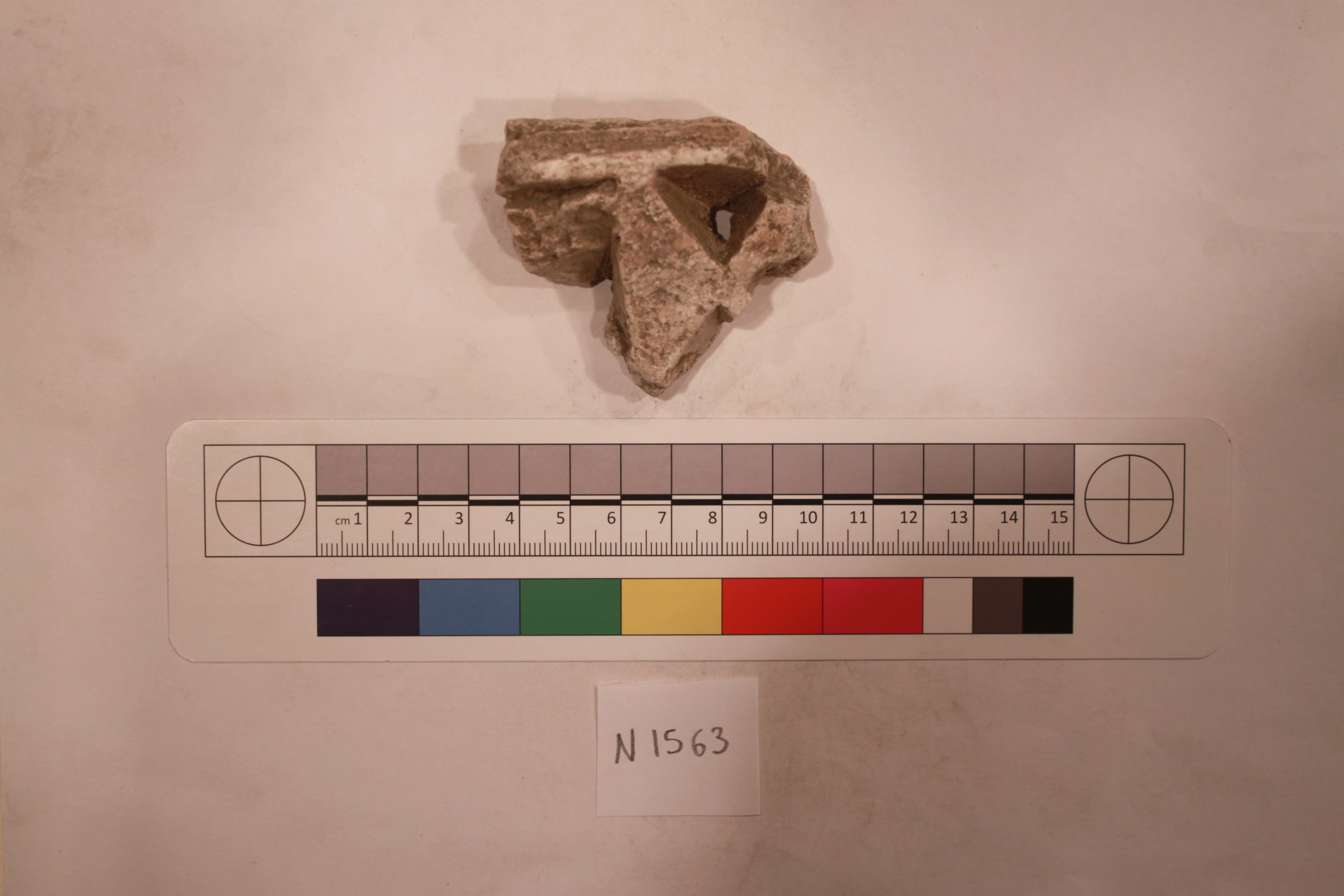 Archaeological Stone Fragment Specimen