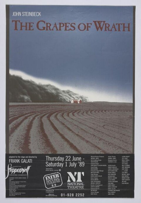 The Grapes of Wrath Theatre Poster