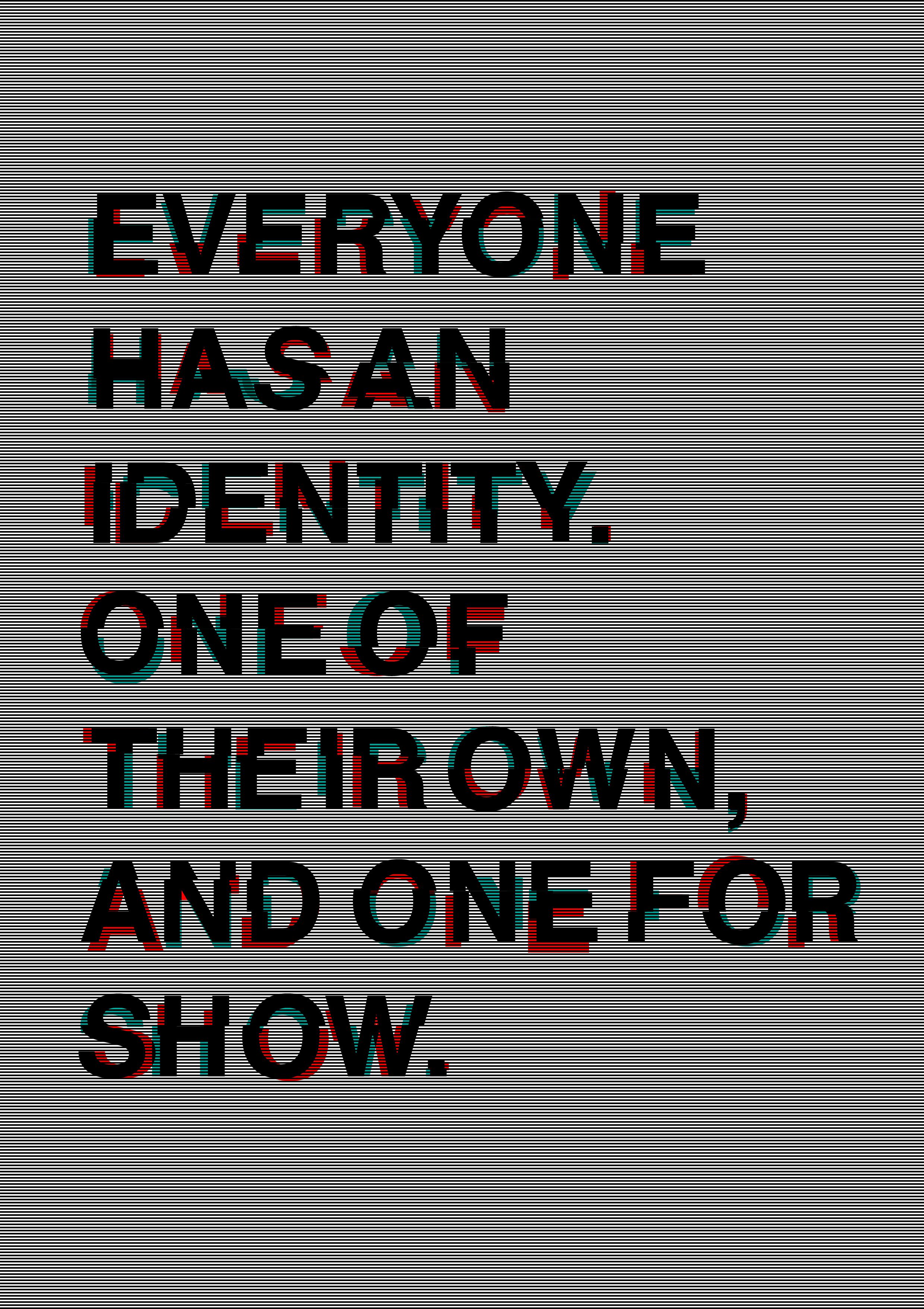 Quote On Private And Public Identity