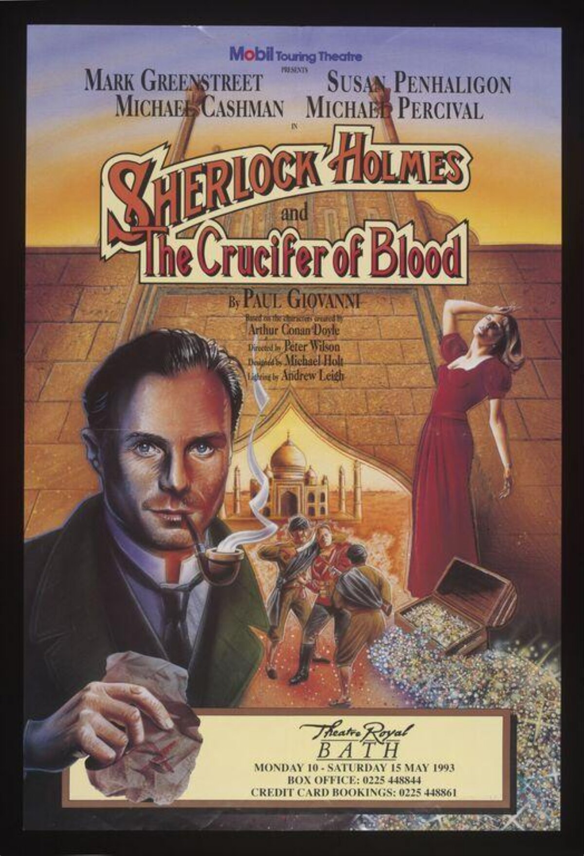 Sherlock Holmes Theatre Poster