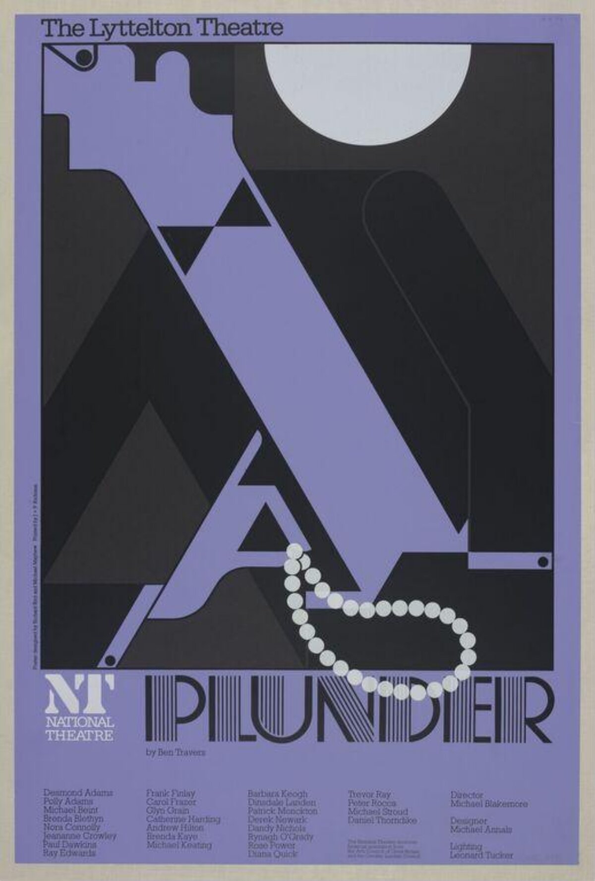 National Theatre Plunder Play Poster