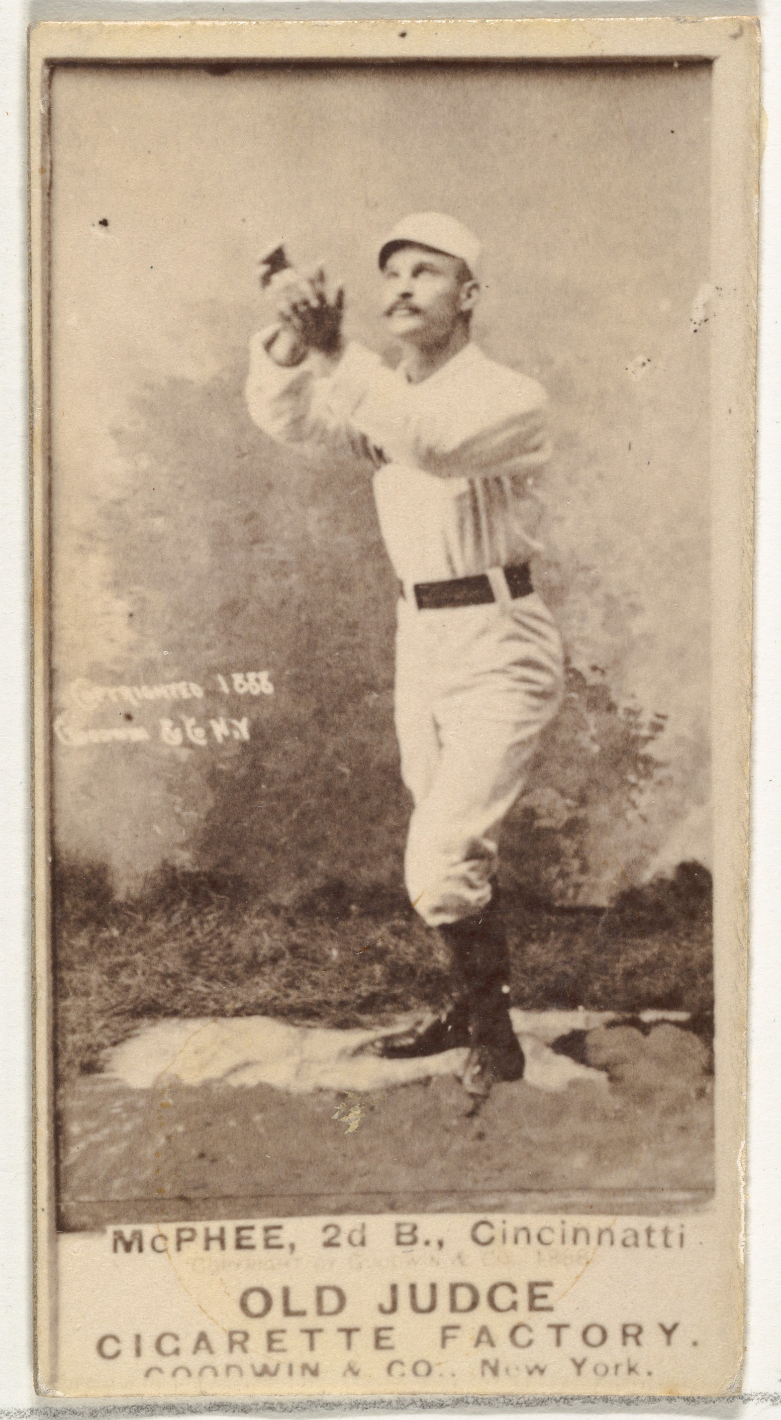 Vintage Cincinnati Baseball Player Cigarette Card