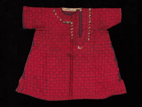 Red Embroidered Traditional Tunic