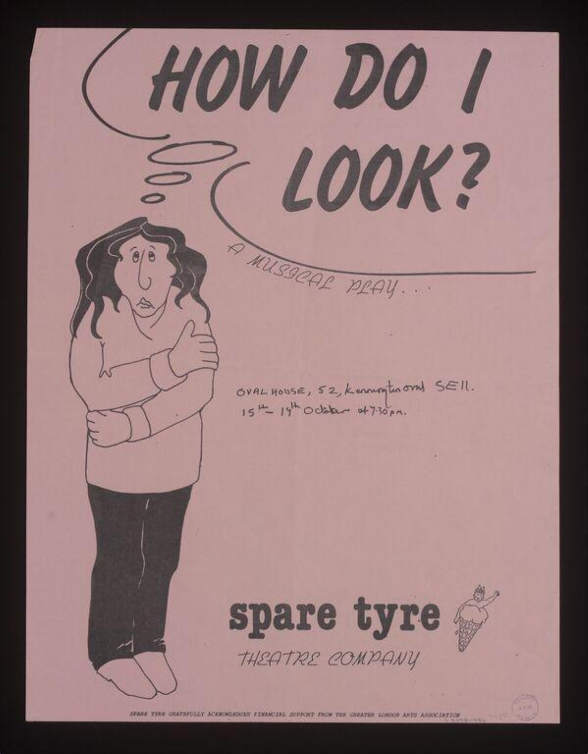 How Do I Look Musical Play Poster