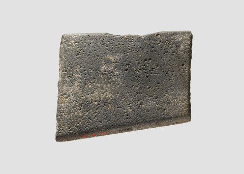 Ancient Porous Stone Artifact Fragment