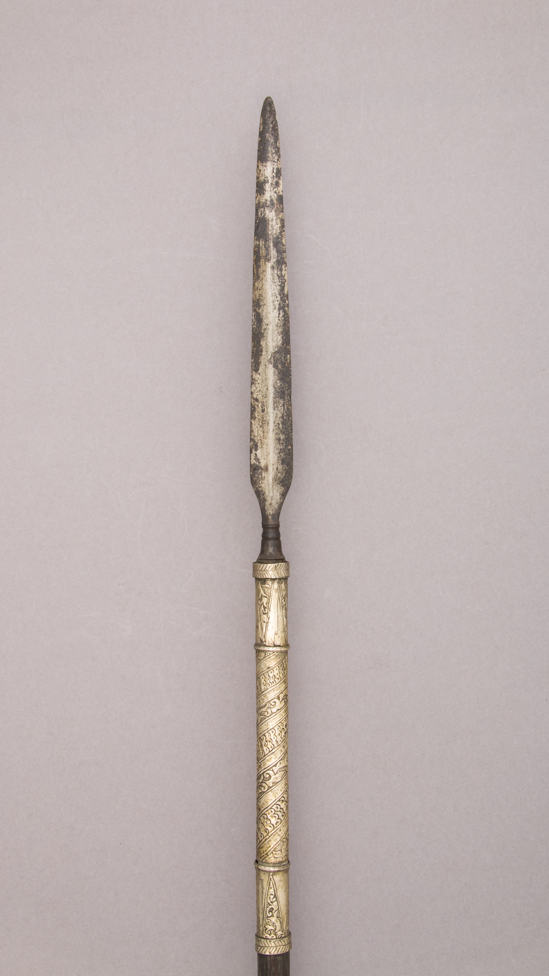 Antique Engraved Spear