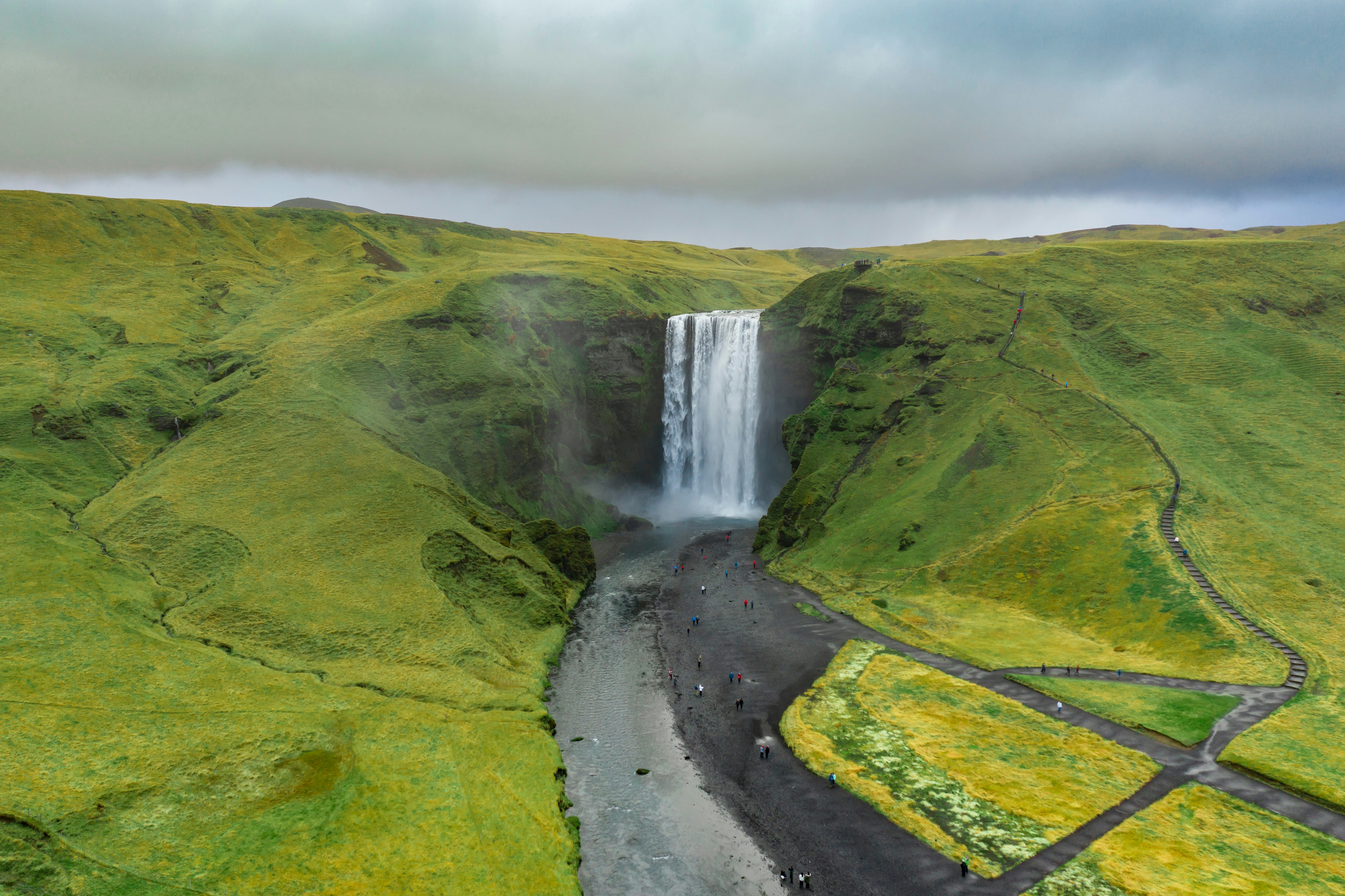 Skogafoss Waterfall in Iceland