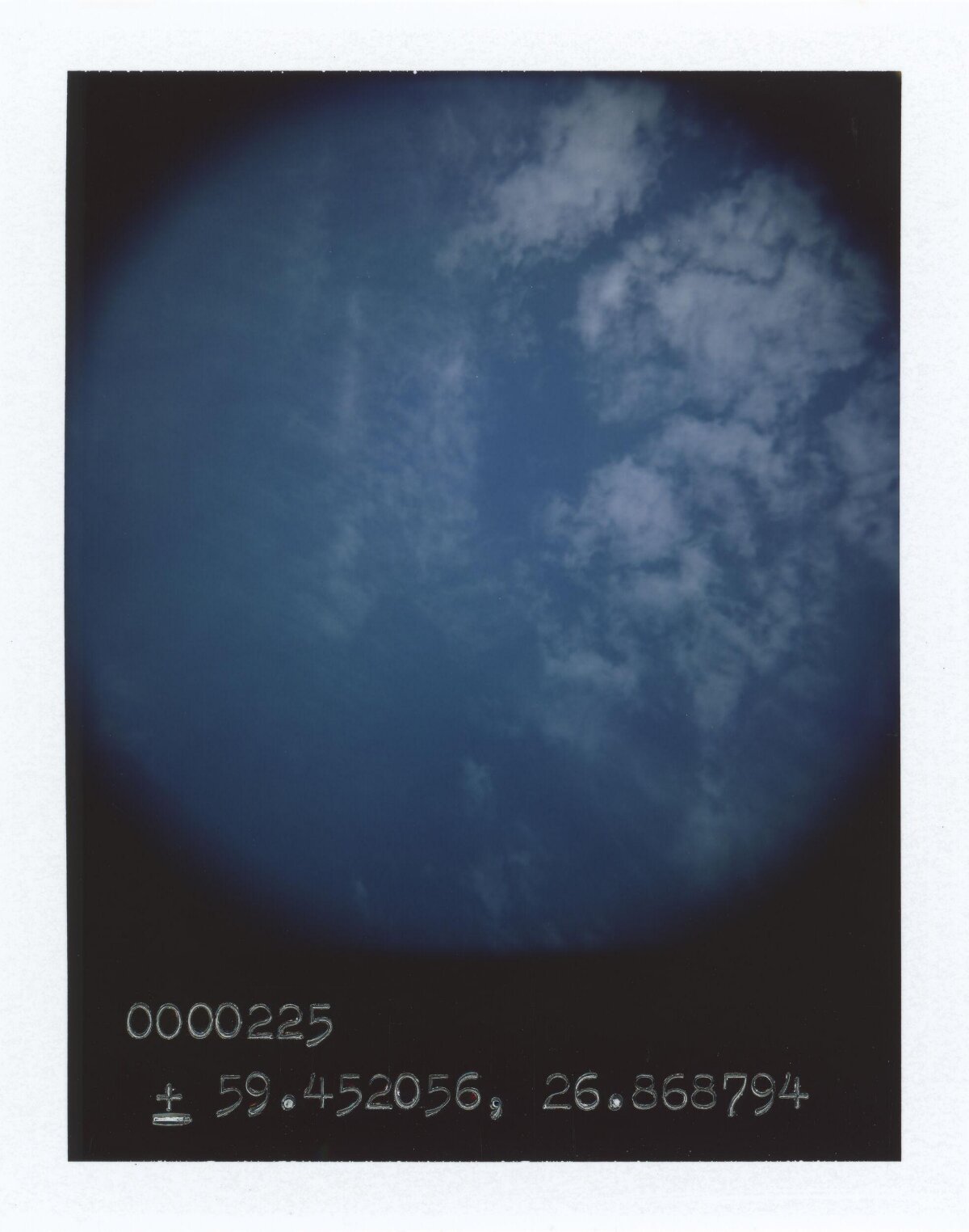 Blue Sky With Scattered Clouds