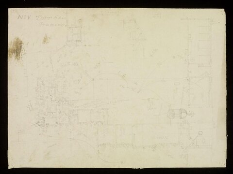 Toff Hall Stables Architectural Sketch