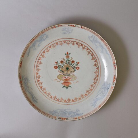 Ancient Chinese Painted Porcelain Plate