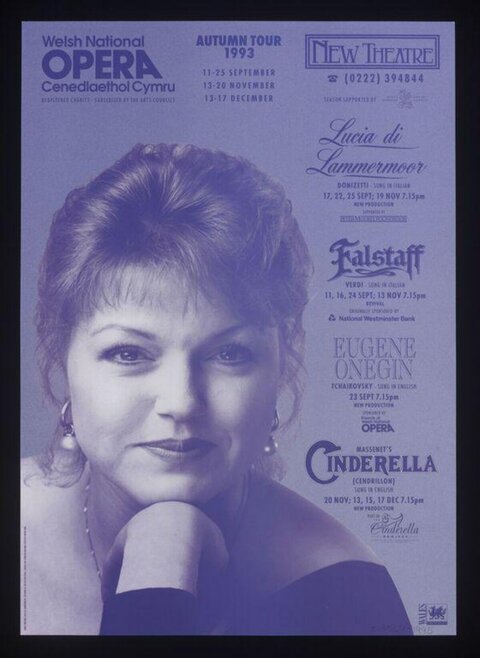 1993 Welsh National Opera Tour Poster