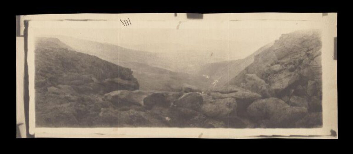 Vintage Rocky Mountain Valley View