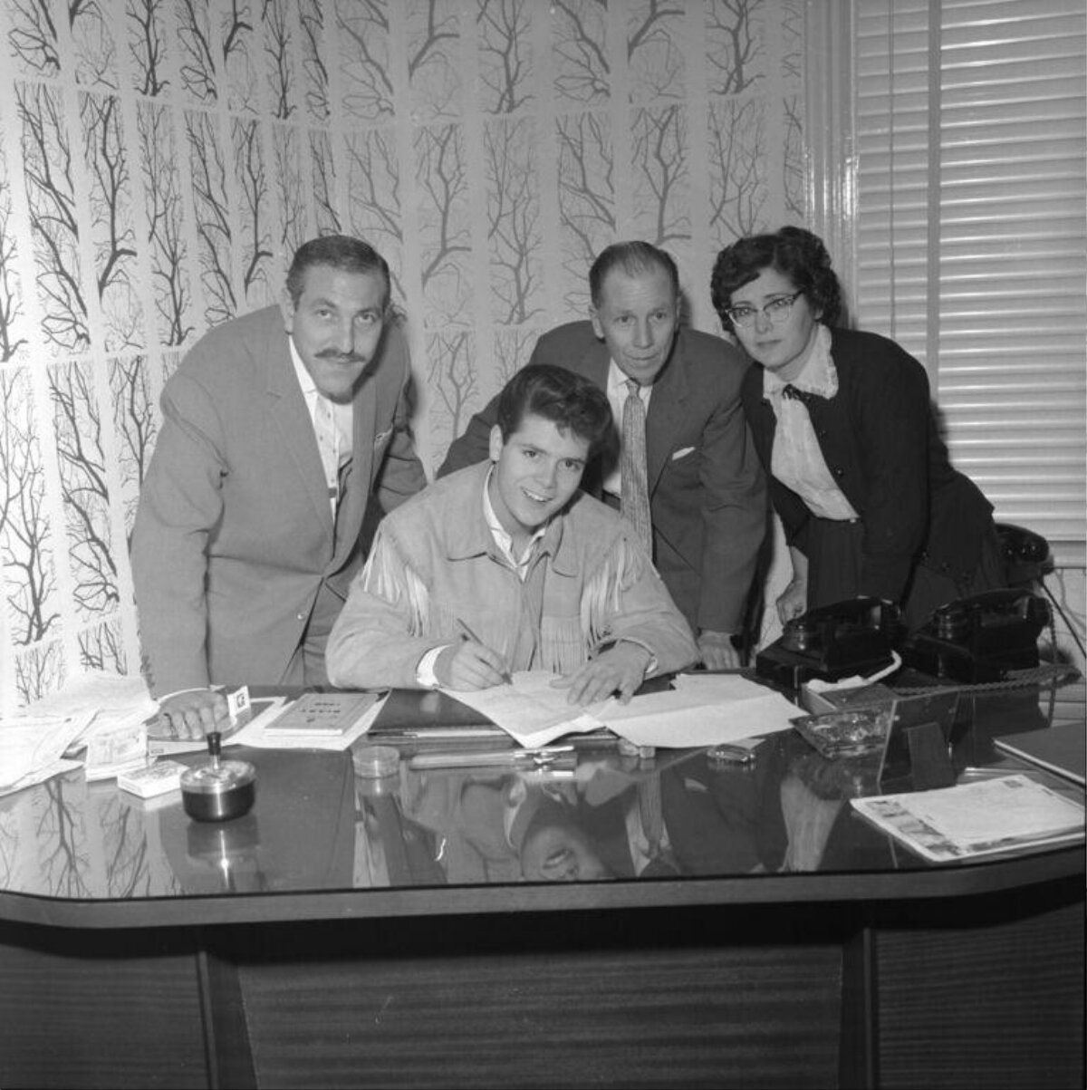 Young Artist Signing Contract