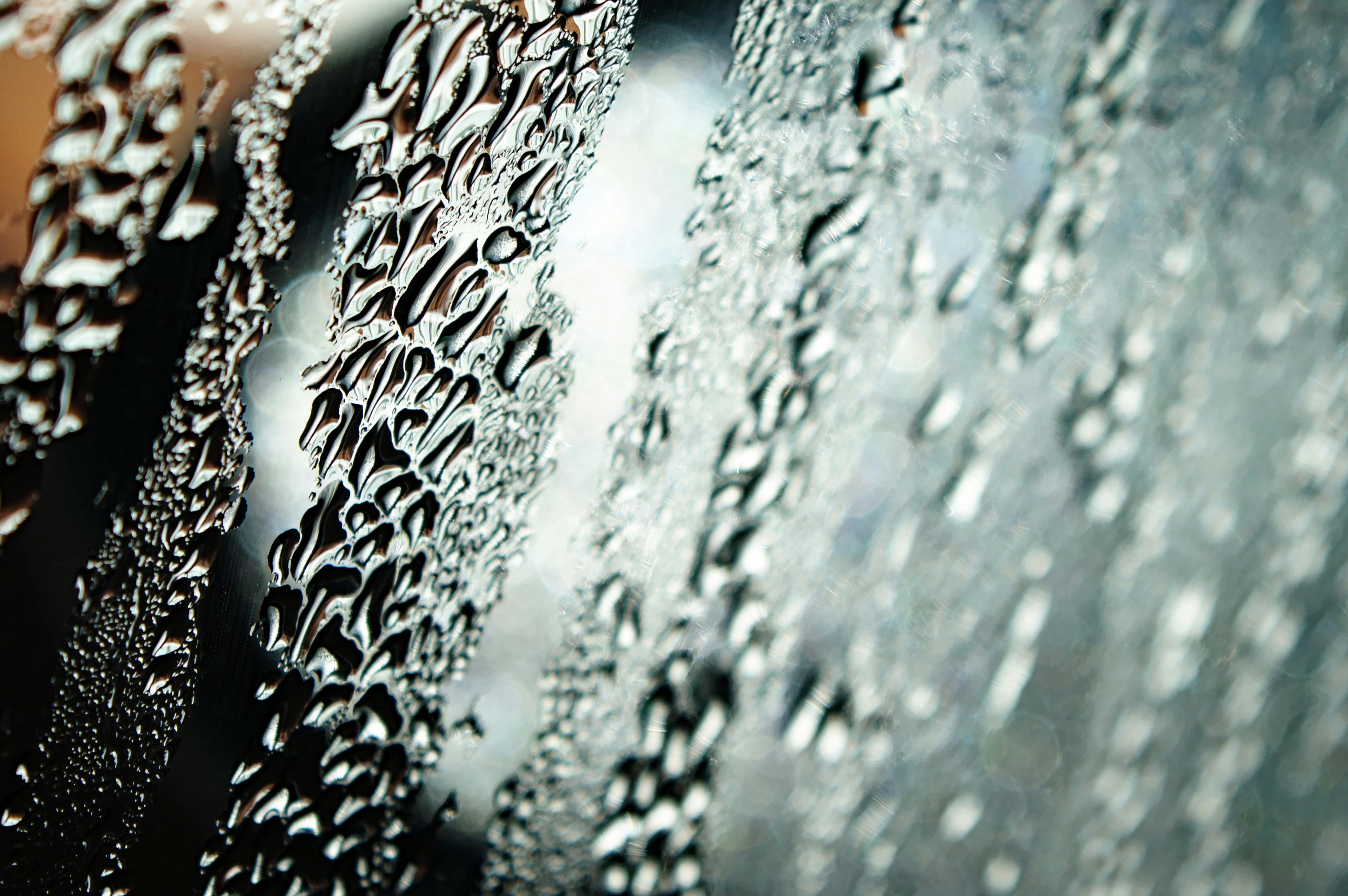 Water Droplets on Glass