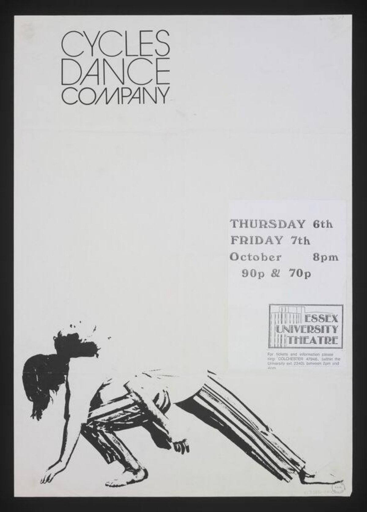 Cycles Dance Company Performance Poster