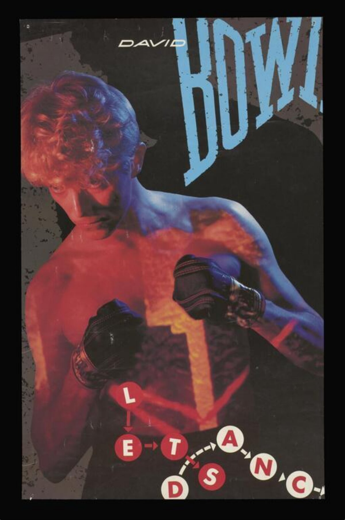 David Bowie Let's Dance Promotional Poster