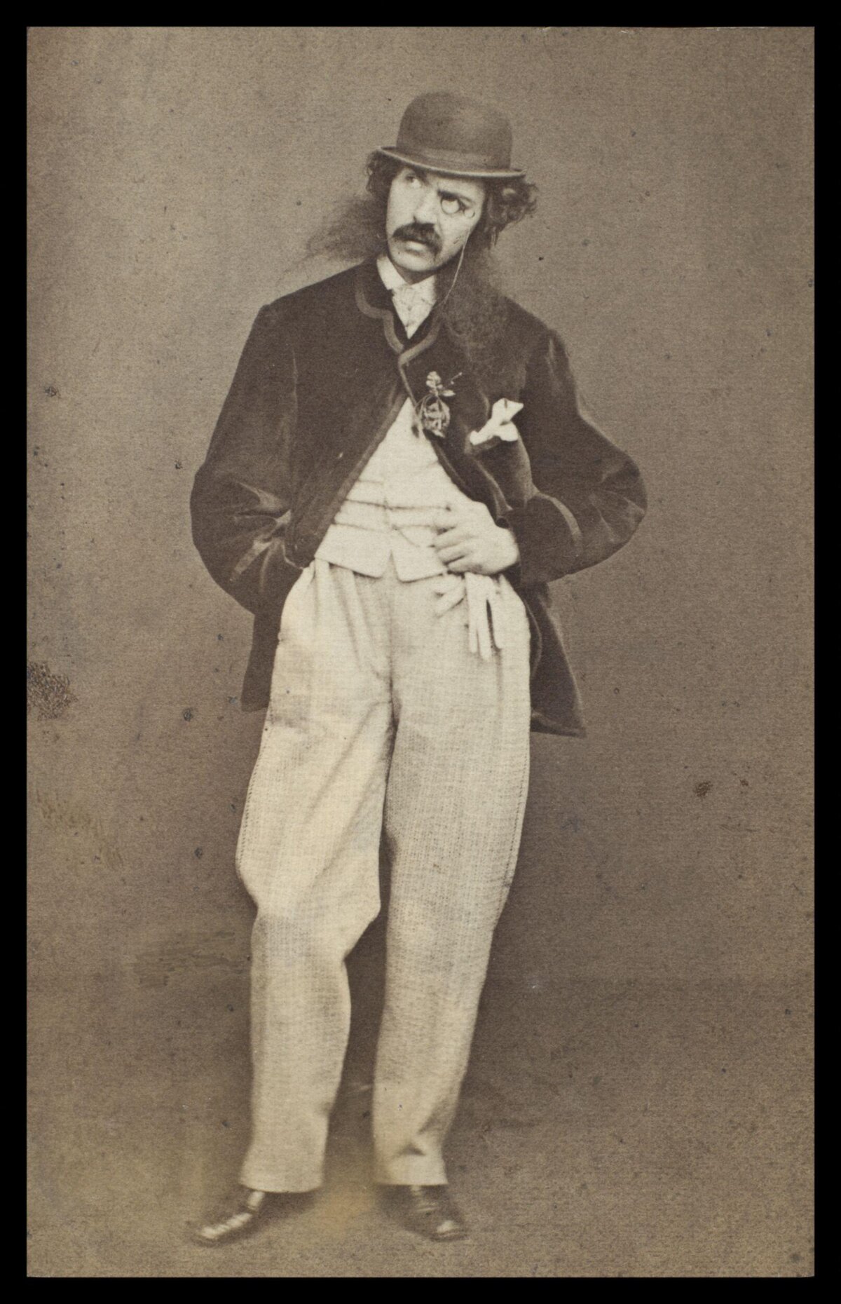 Vintage Portrait of 19th Century Gentleman