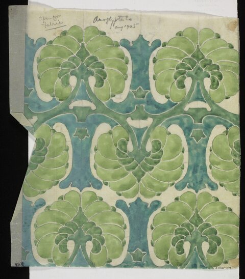 1905 Watercolor Textile Pattern Design