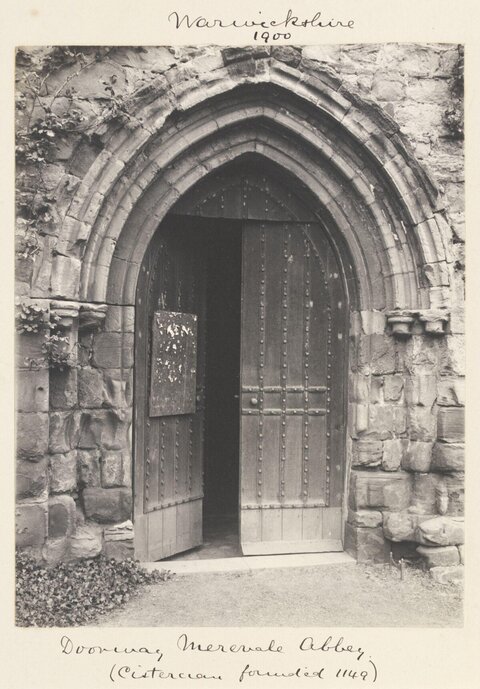 1900 Merevale Abbey Doorway