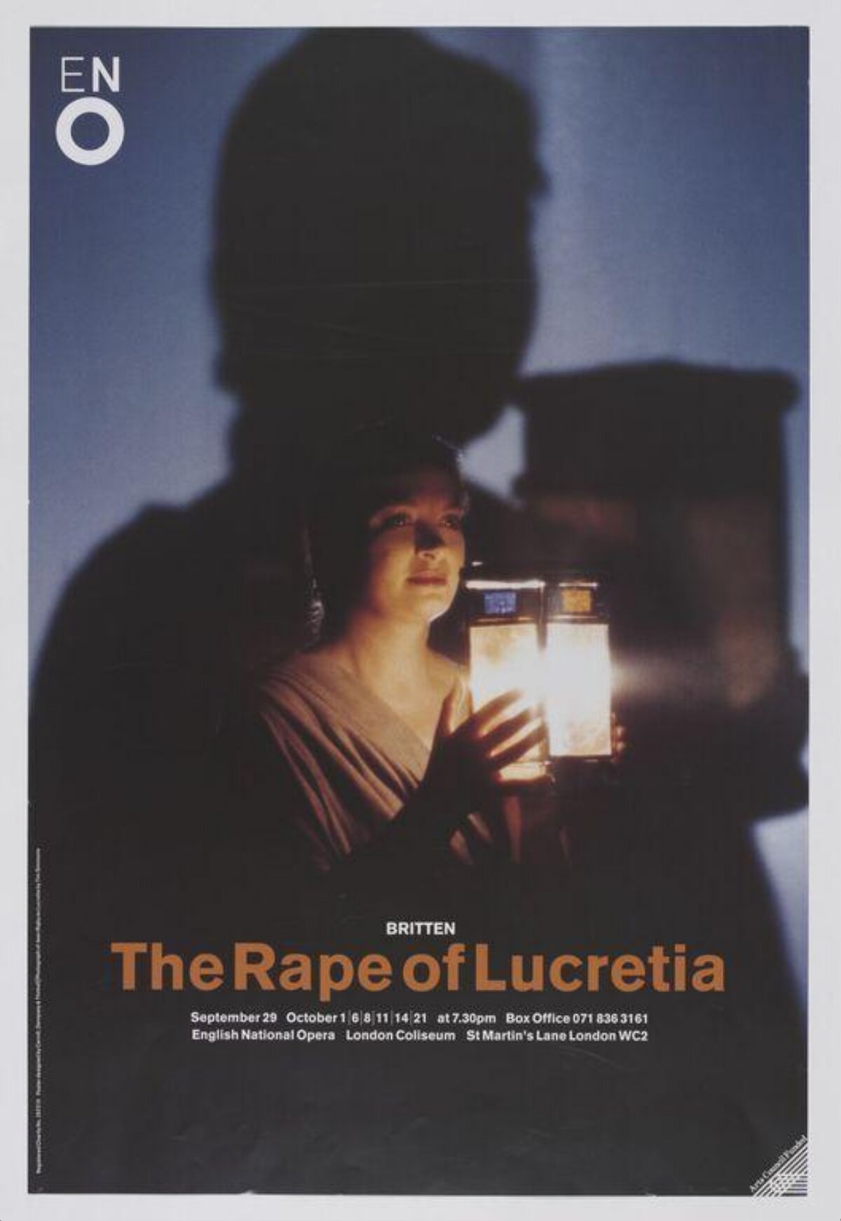 The Rape of Lucretia Opera Poster