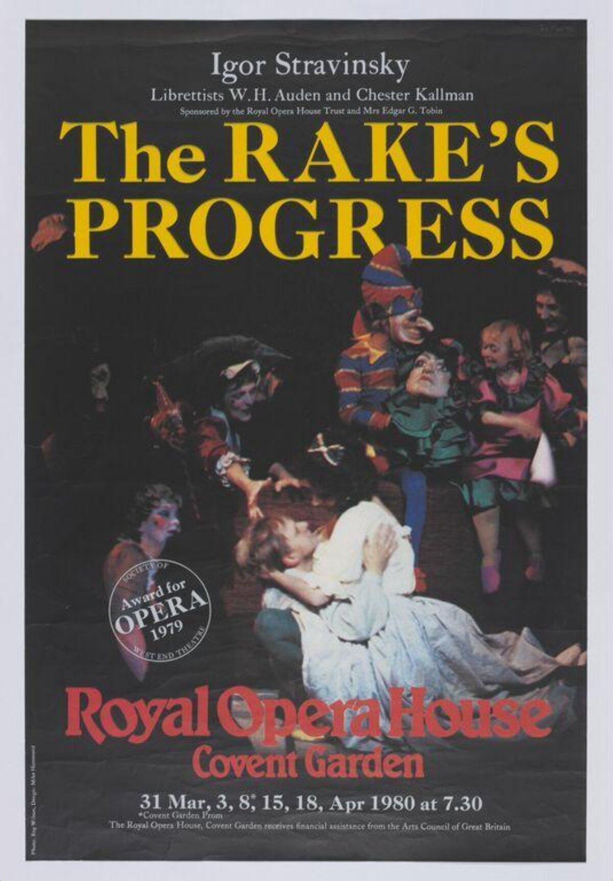 The Rake's Progress Opera Poster
