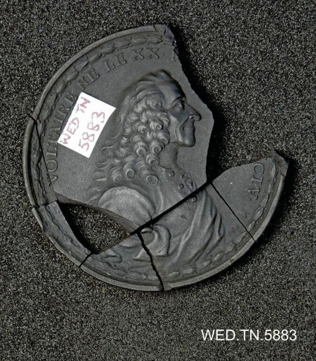 Broken Voltaire Commemorative Medallion