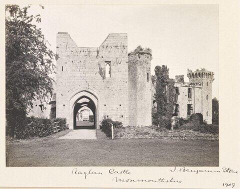 Raglan Castle Ruins Monmouthshire