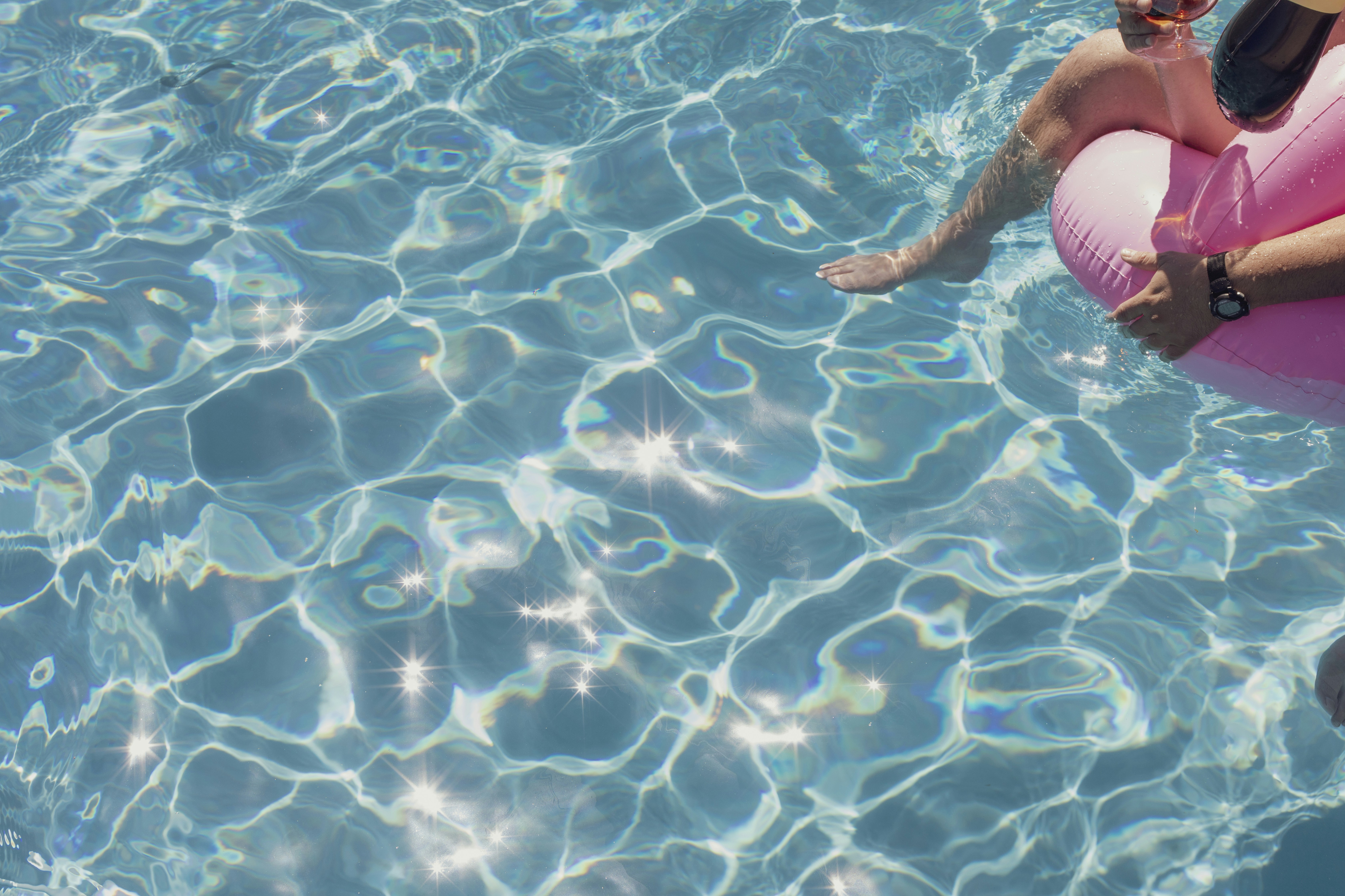 Relaxing Summer Pool Time