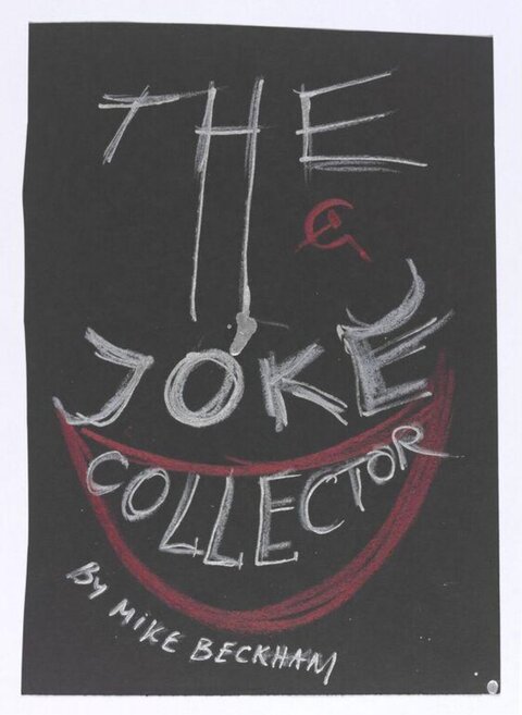 The Joke Collector Hand-drawn Cover