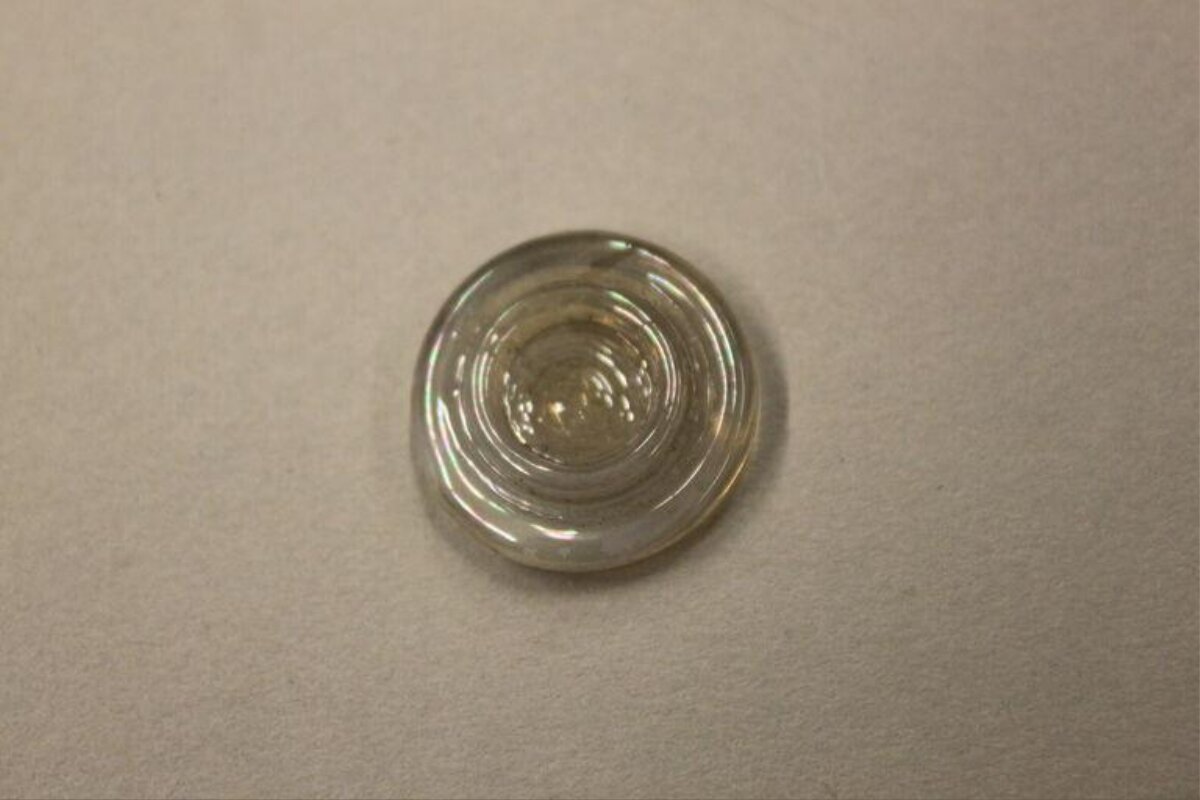 Transparent Concentric Glass Object