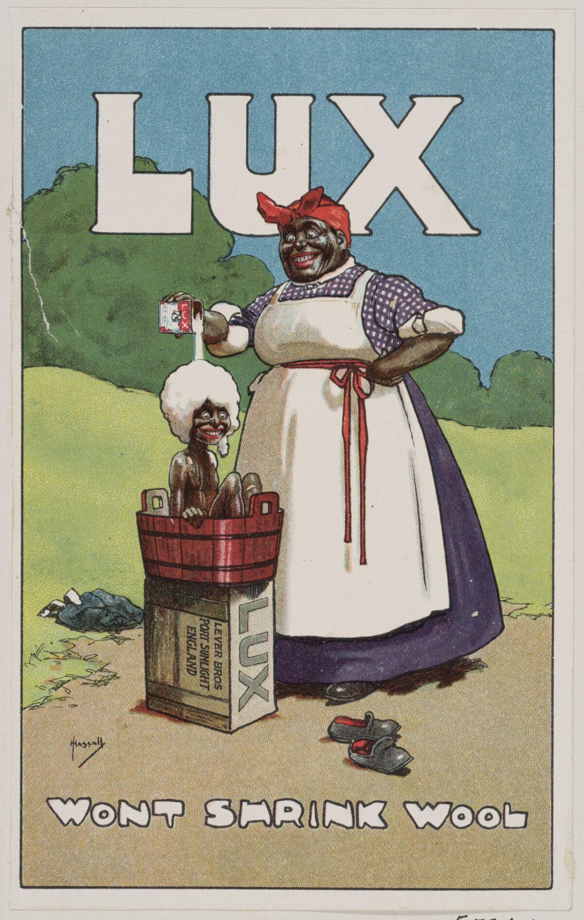 Vintage LUX Soap Advertisement