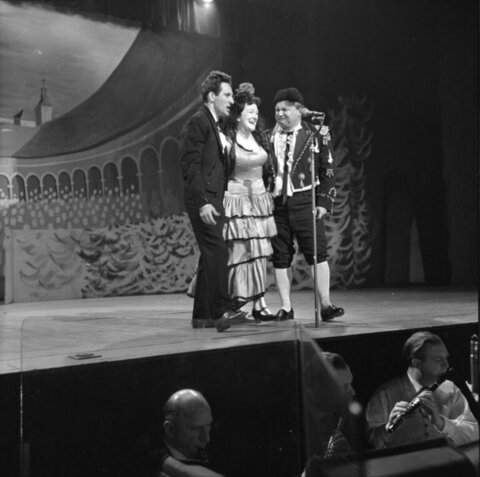 Vintage Stage Theater Performance